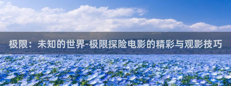 秋霞20119：极限：未知的世界-极限探险电影的精彩与观影技巧