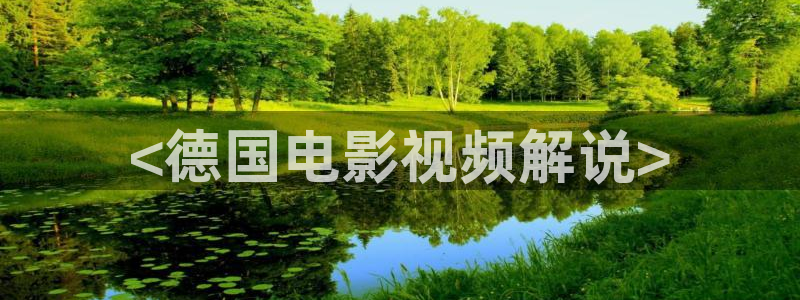 a秋霞：<德国电影视频解说>